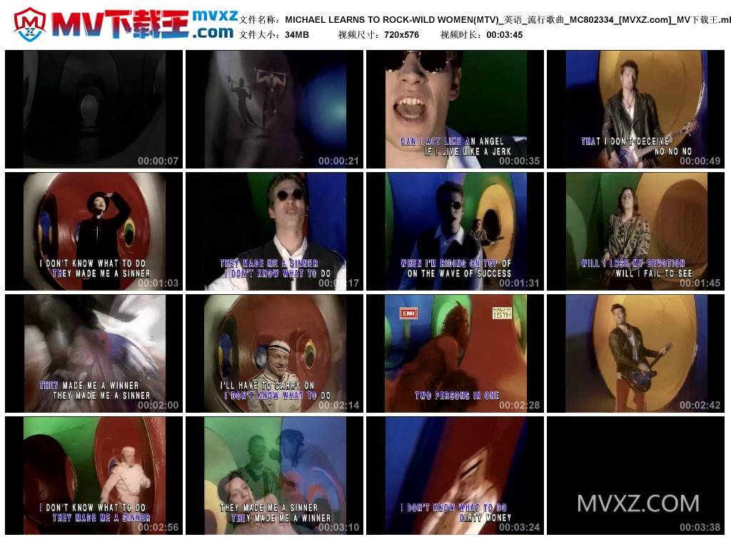 MICHAEL LEARNS TO ROCK-WILD WOMEN(MTV)_英语_流行歌曲_MC802334